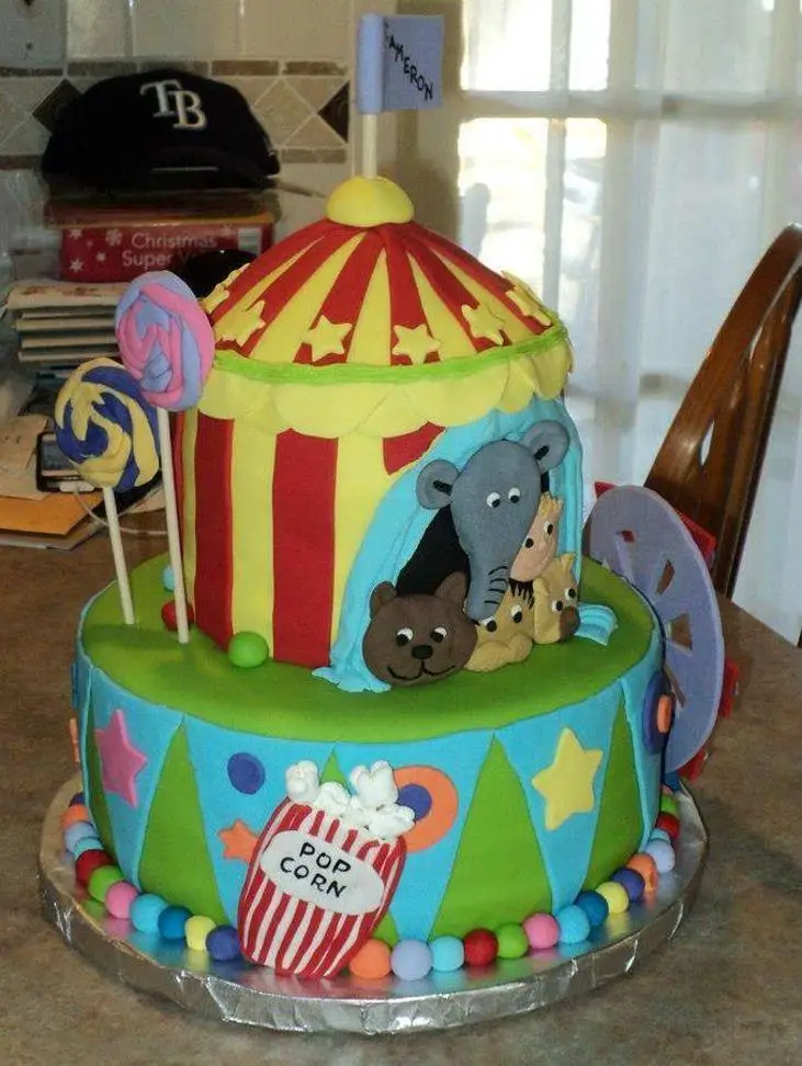 ferris wheel birthday cake