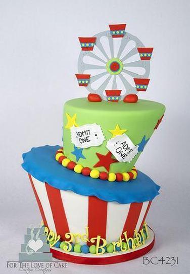 ferris wheel birthday cake