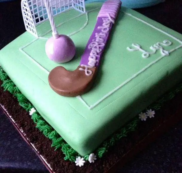 field hockey birthday cakes