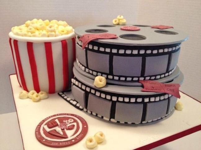 film themed birthday cakes