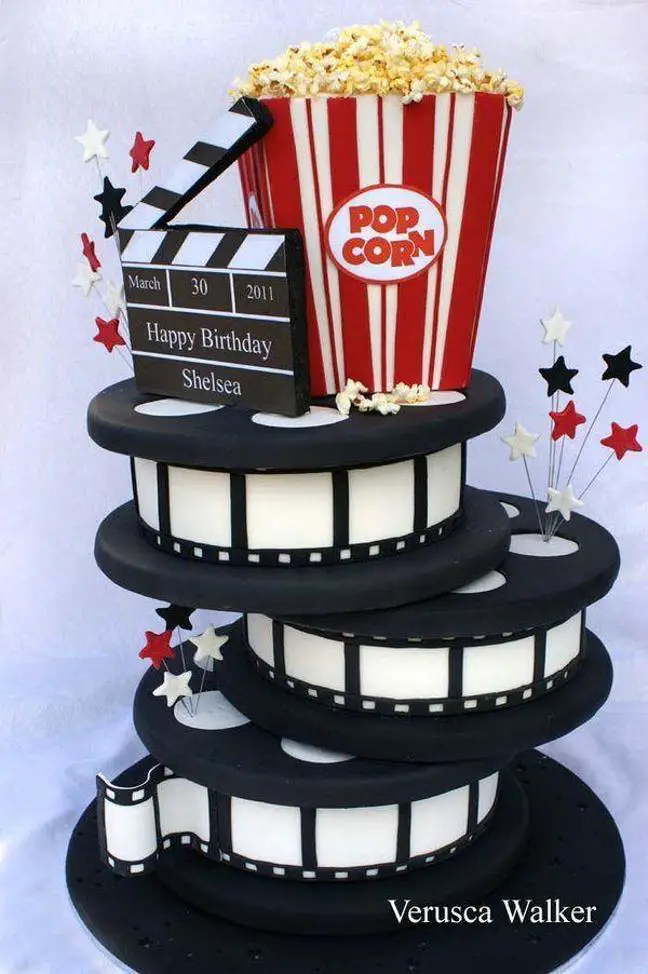 film themed birthday cakes
