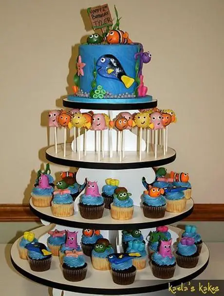 Finding nemo 1st birthday cake