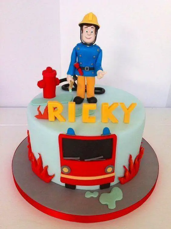 fireman sam birthday cakes