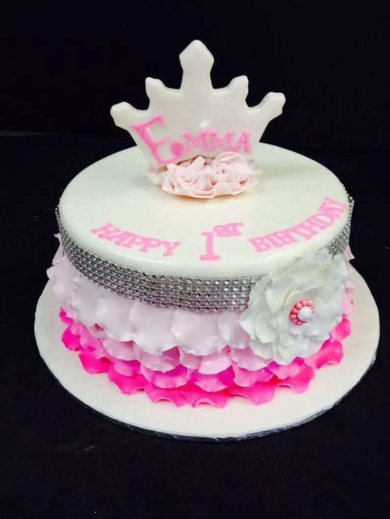 first birthday princess cakes