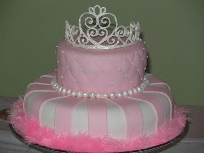 first birthday princess cakes