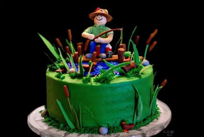 Fisherman Birthday Cakes