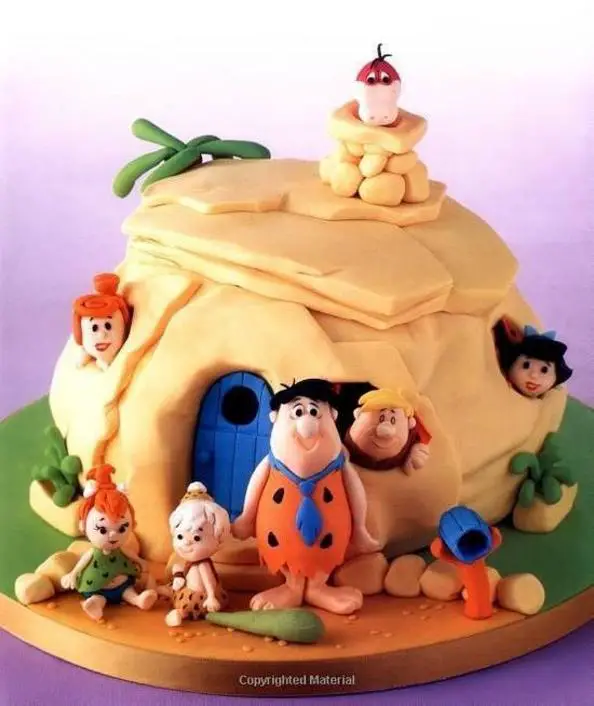 flintstones birthday cakes