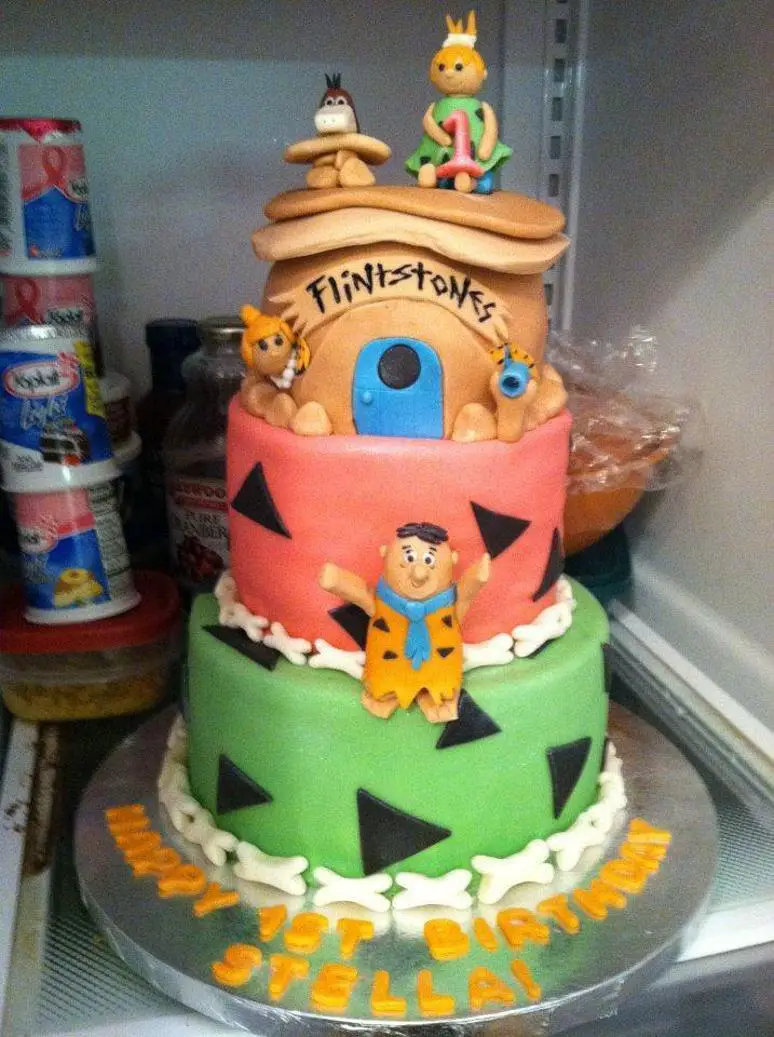 flintstones birthday cakes