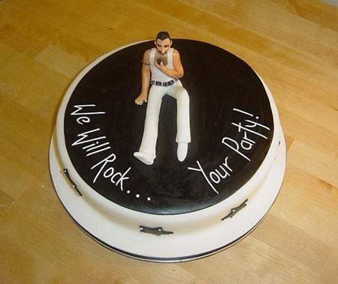 freddie mercury birthday cake
