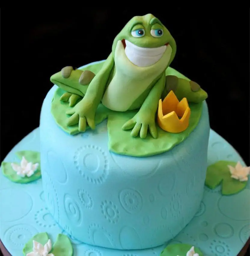 frog cakes for birthday