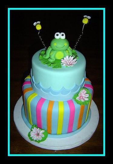 frog cakes for birthday