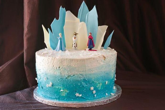 frozen themed birthday cake ideas