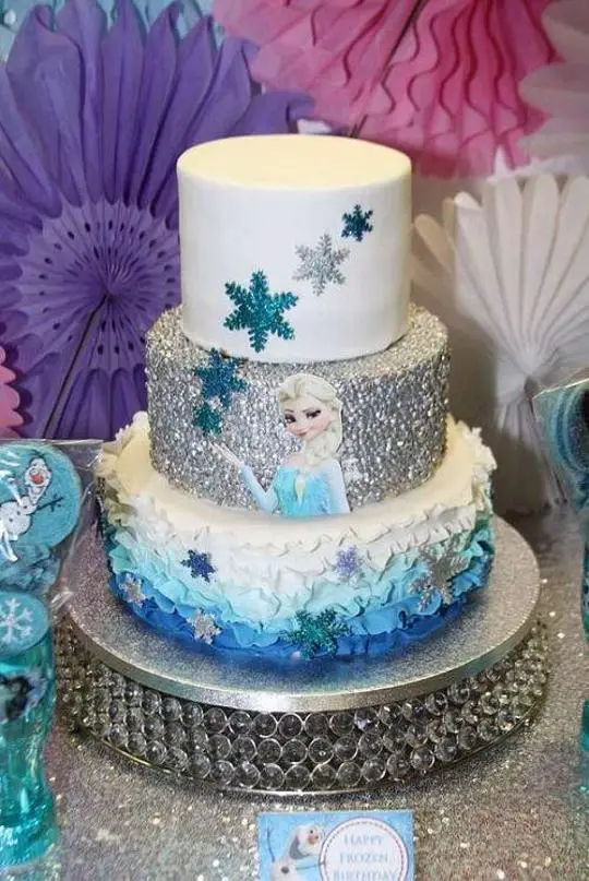 frozen themed birthday cake ideas