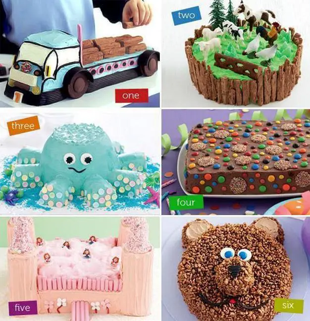 fun kids birthday cakes