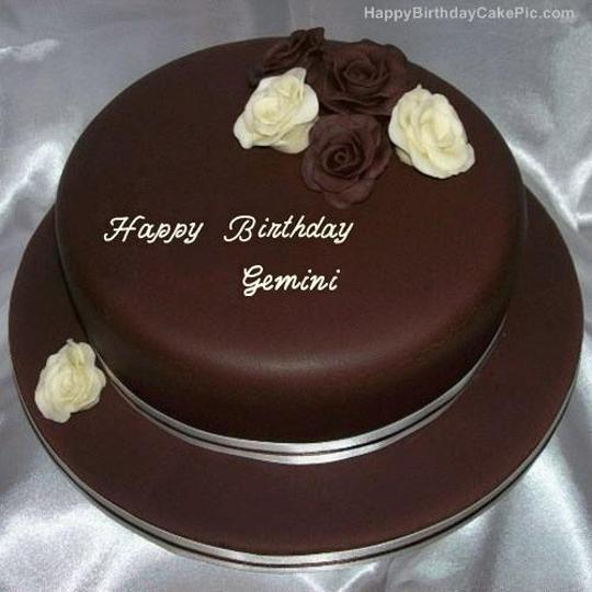 gemini birthday cakes