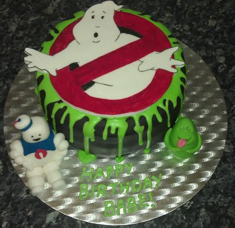 Ghostbusters birthday cake