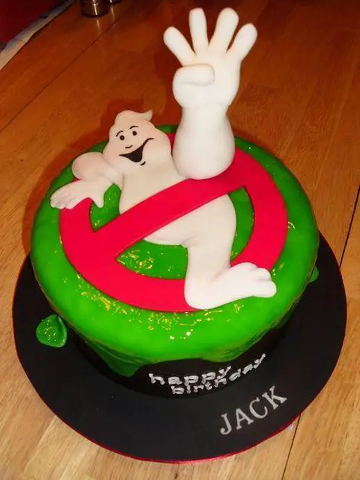ghostbusters birthday cake