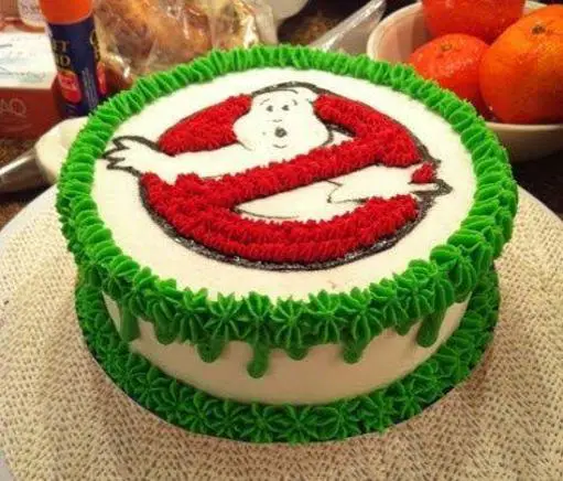 ghostbusters birthday cake