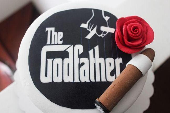 godfather birthday cake
