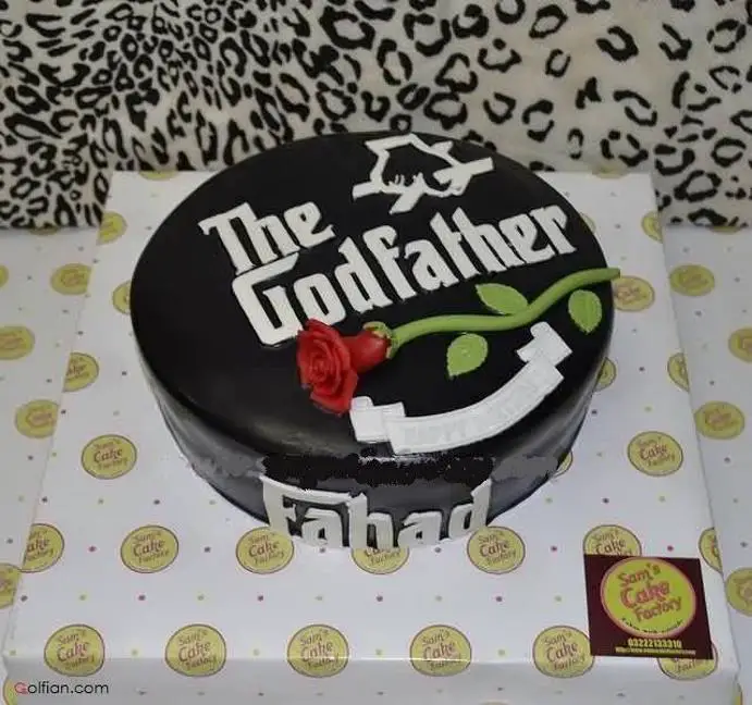 godfather birthday cake