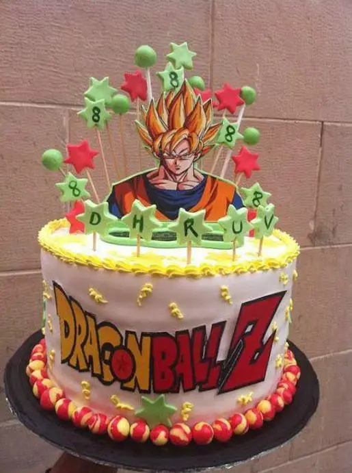 goku birthday cake