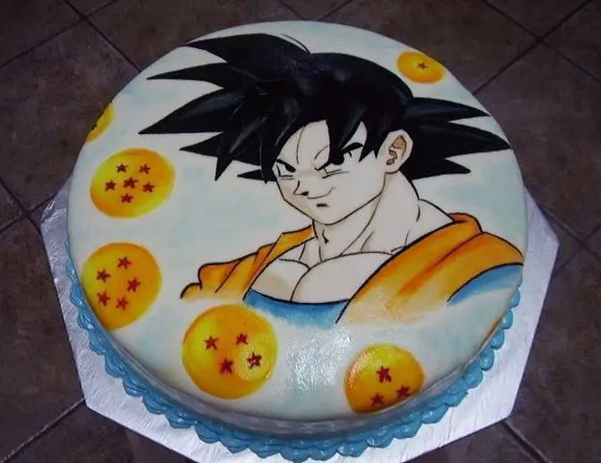 goku birthday cake