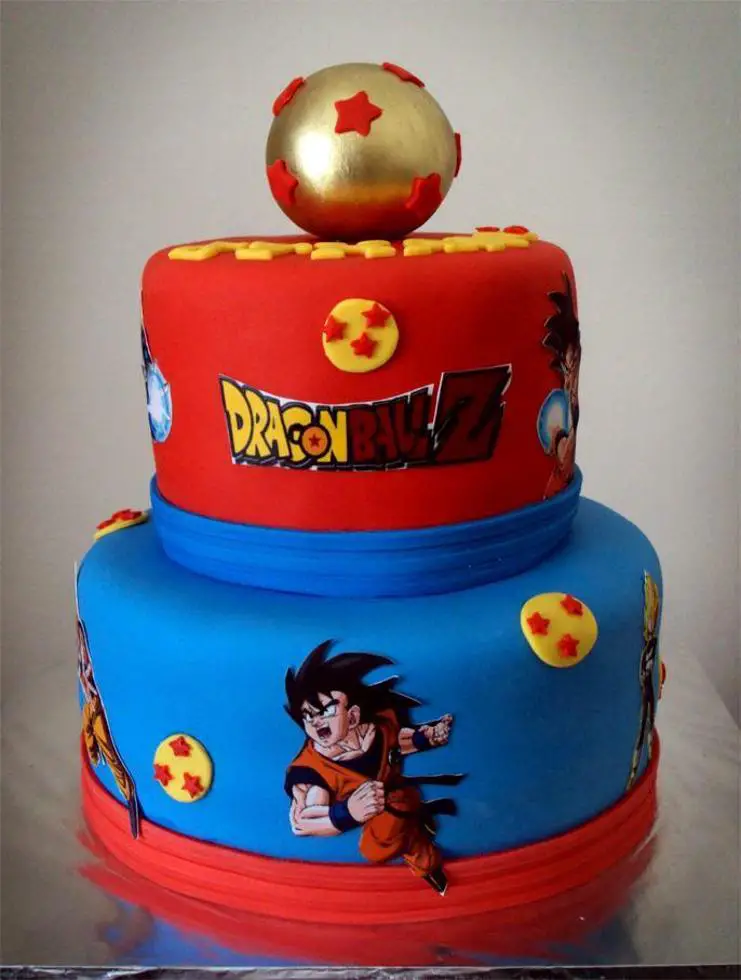 goku birthday cake