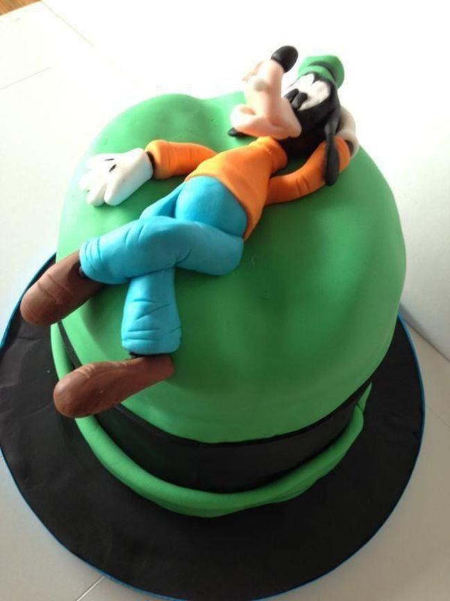 goofy birthday cakes