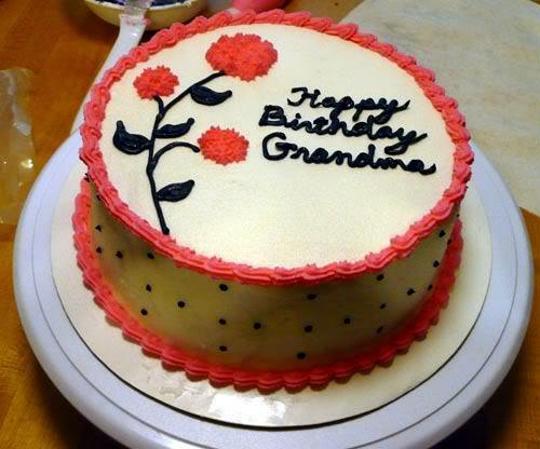 grandma birthday cake