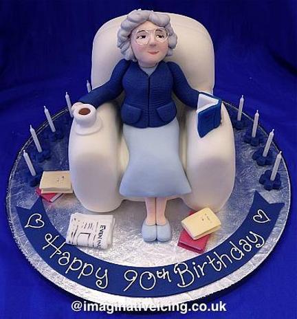 granny birthday cake