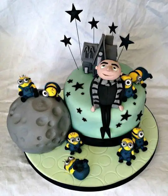 gru birthday cake