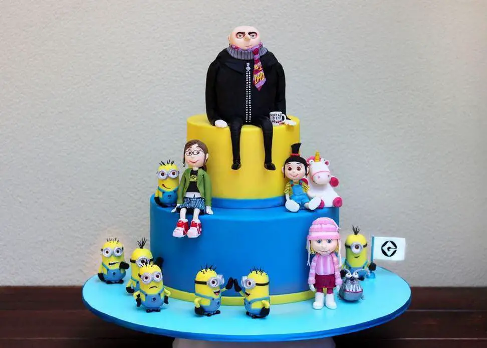 gru birthday cake