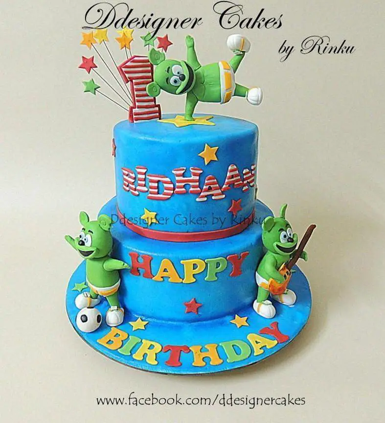 gummy bear birthday cakes