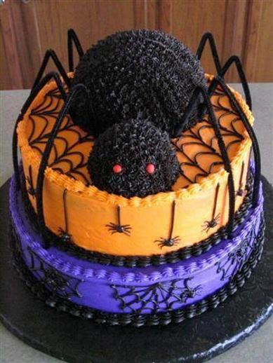 haloween birthday cake