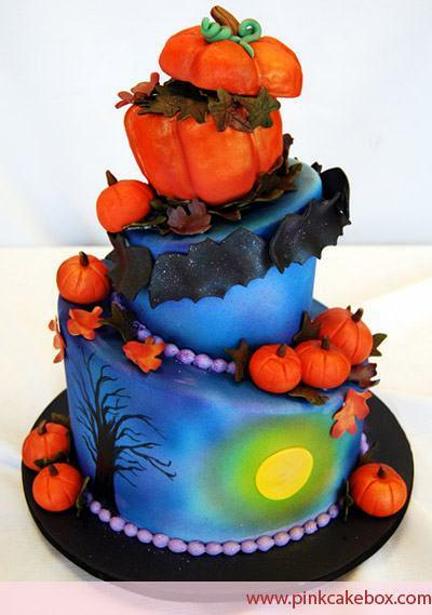 haloween birthday cake