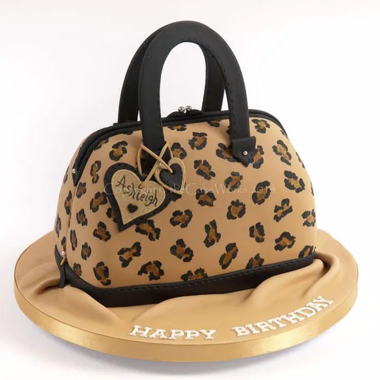 handbag shaped birthday cakes