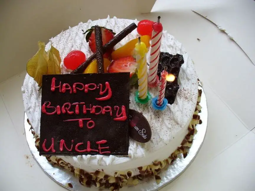 happy birthday uncle cake