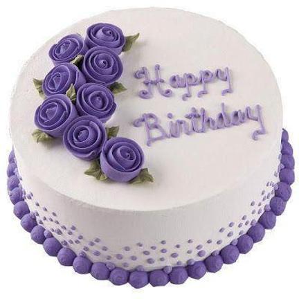 happy birthday white cake