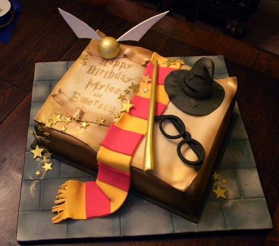 harry potter themed birthday cakes