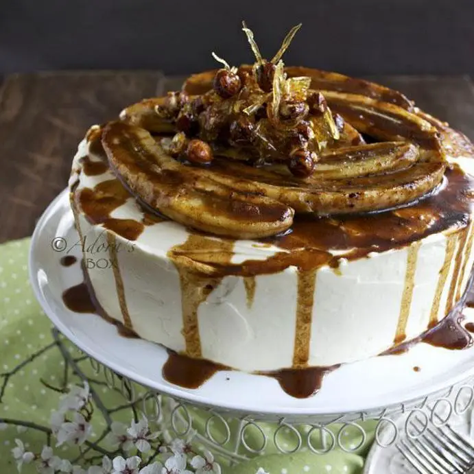 hazelnut birthday cake
