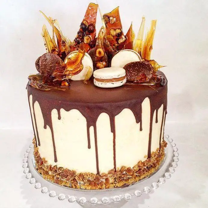 hazelnut birthday cake