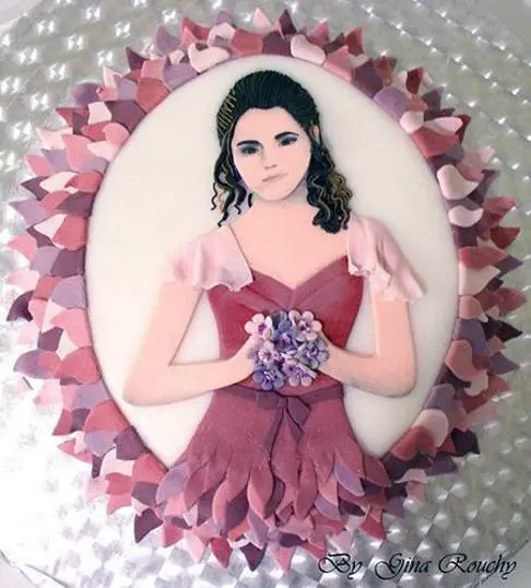 hermione granger birthday cake