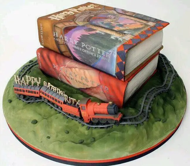 hermione granger birthday cake