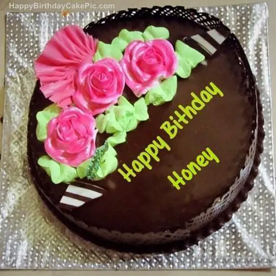 honey birthday cake