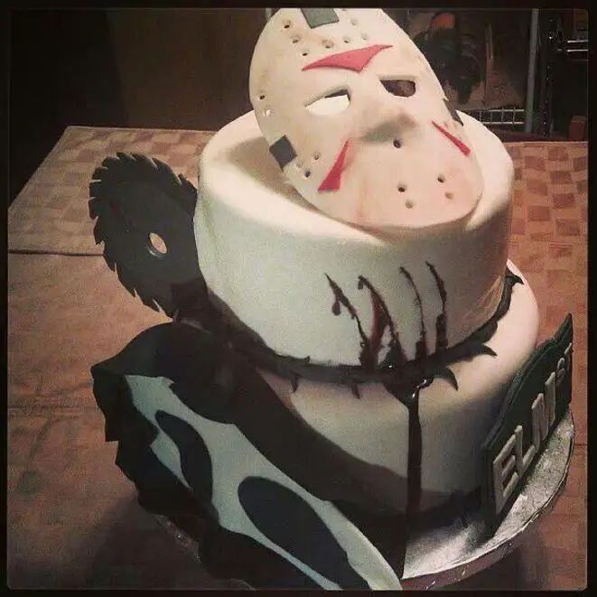 horror themed birthday cakes