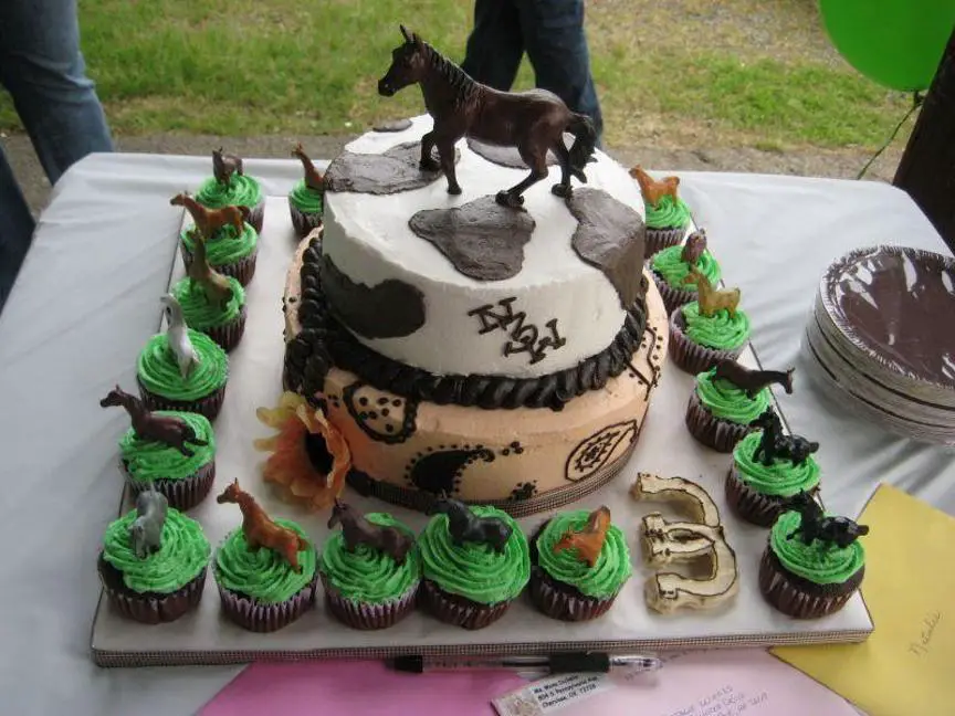 horses birthday cakes