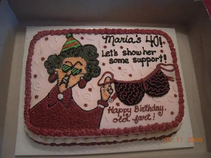 humorous birthday cakes