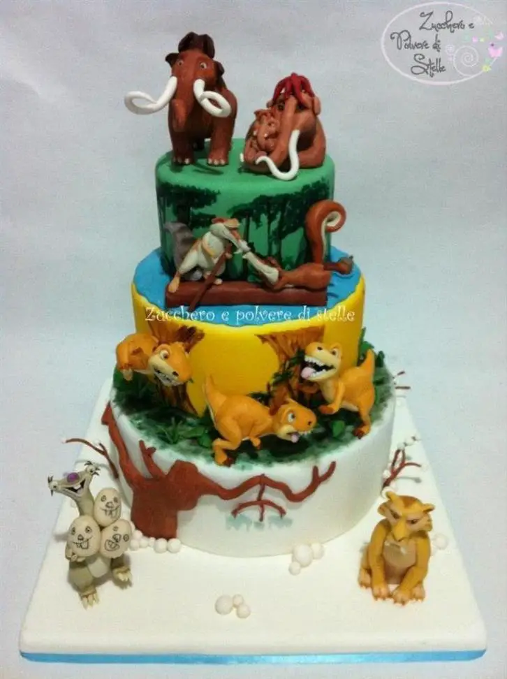 ice age birthday cakes