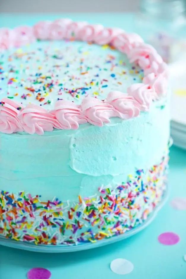 Icecream birthday cake