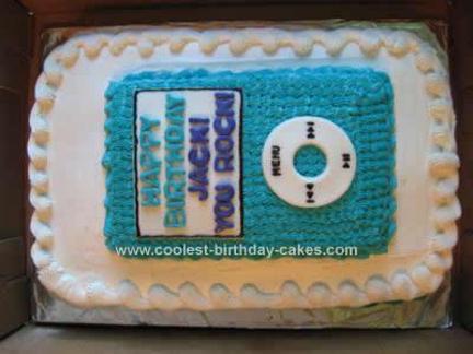 ipod birthday cake